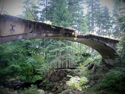 Betonowy most przed remontem